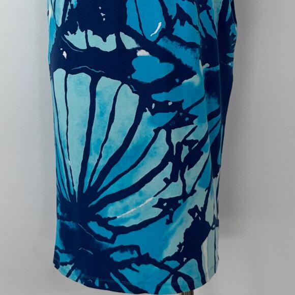 Lilly Pulitzer Tessa Get Inky Dress in Sparkling Blue Pullover Styling | L - Picture 7 of 14